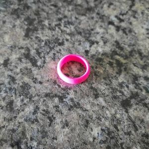 Hot Pink Silicone Ring 6 (Women's Size)